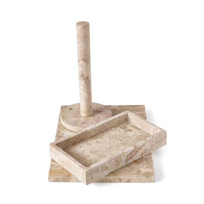 Granit - Bricka 26,5x15cm Marmor Beige