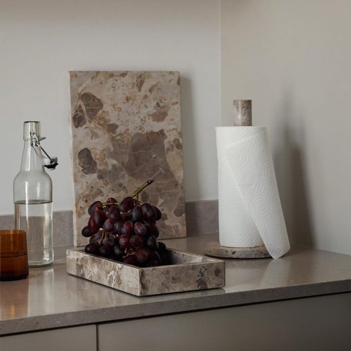Granit - Bricka 26,5x15cm Marmor Beige