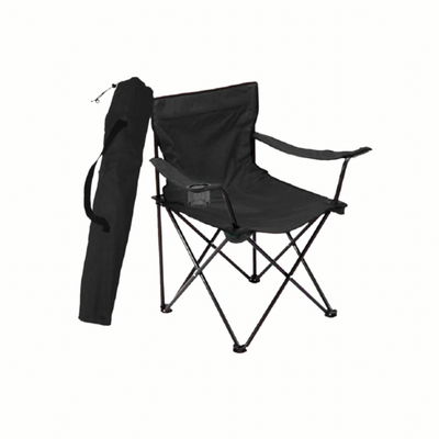 Briv Campingstol med armstöd | Hopfällbar stol