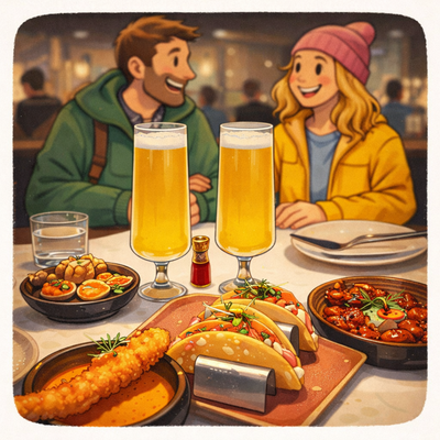 Matmilen för två – en smakresa genom staden