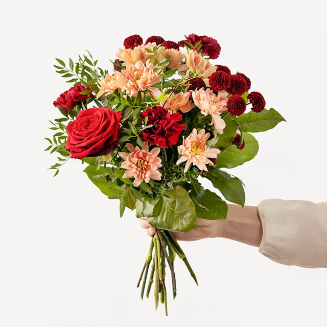 Alla hjärtans dag-buketten