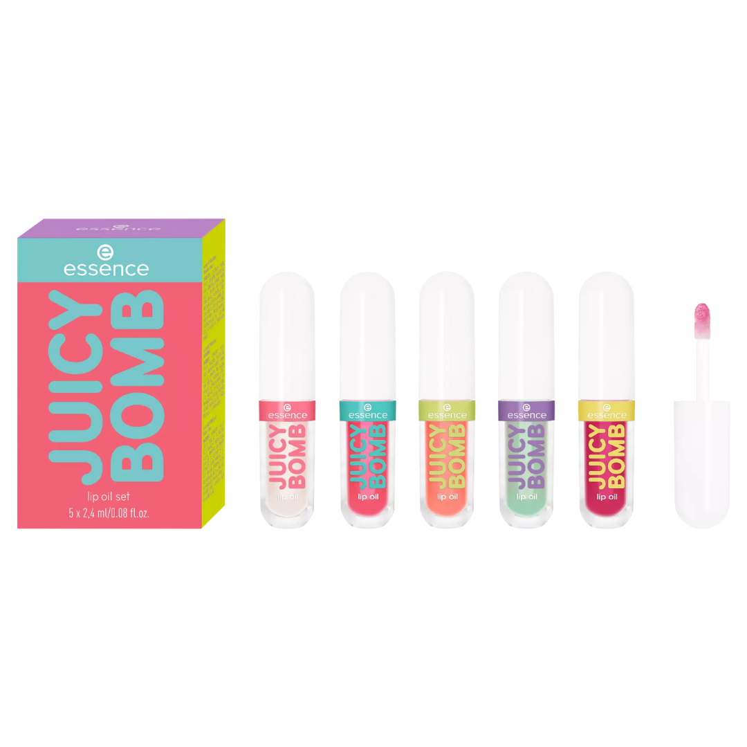 essence - JUICY BOMB Lip Oil Set