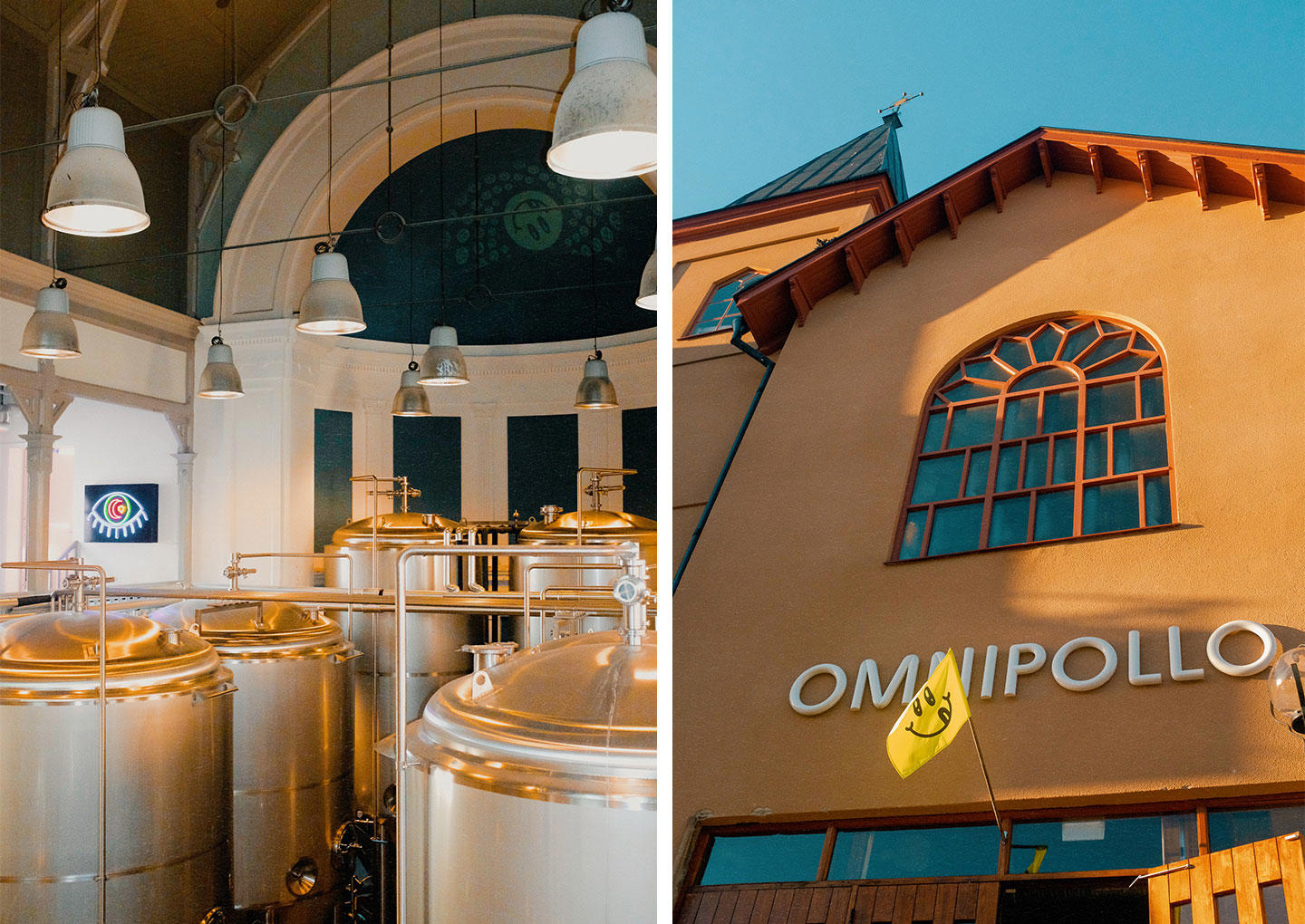 Ölprovning i Omnipollos Kyrka för två