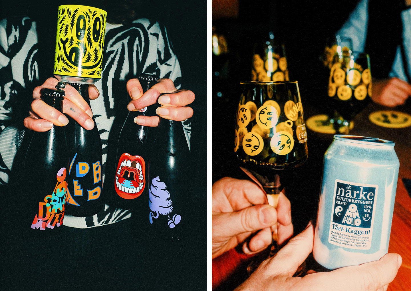 Ölprovning i Omnipollos Kyrka för två