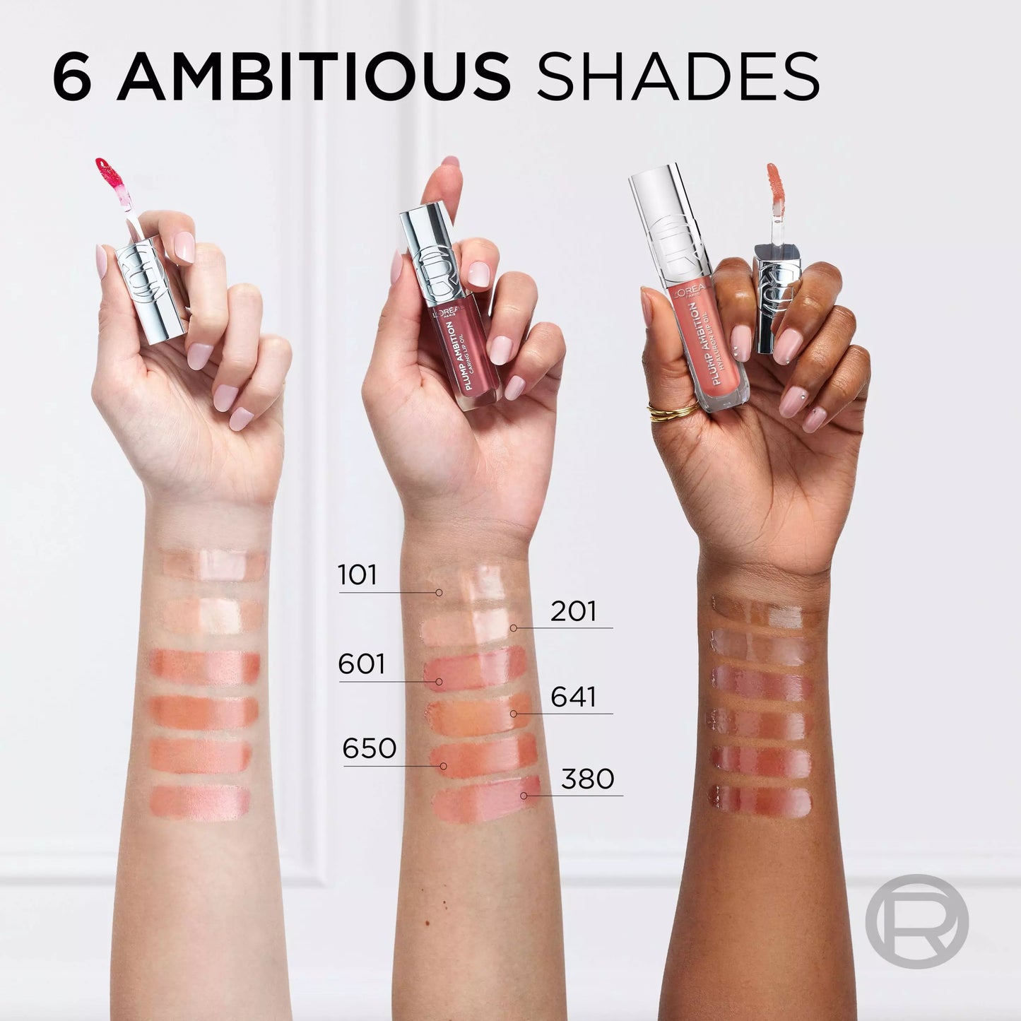 Loreal Paris - Plump Ambition Hyaluron Lip Oil 601 Worth It